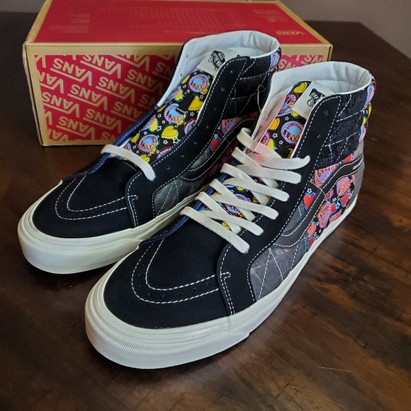 Vans Sk8-Hi 38 Dx Anaheim Factory Positivity Patchwork Men Size 12 - Picture 3 of 11